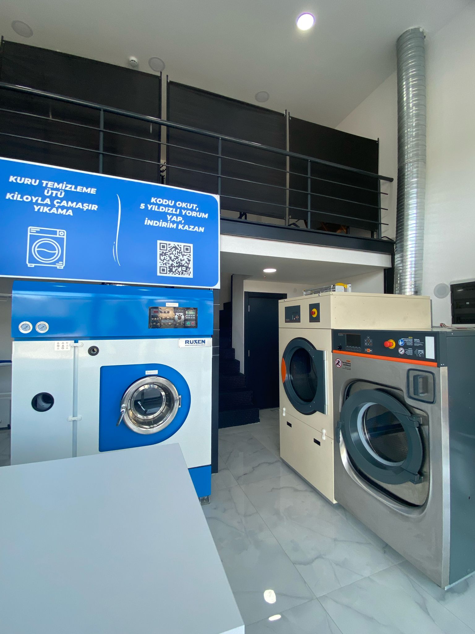 DryTurk Halkapınar kuru temizleme makine parkuru